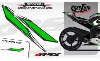 Rear seat F4 back Graphic kit