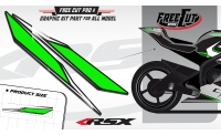 Rear seat F4 back Graphic kit