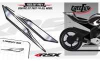 Rear seat F4 back Graphic kit