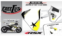 Rear seat F4 Graphic kit