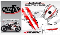 Fuel tank F4 Graphic kit