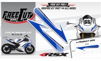 Head fork F5 Graphic kit