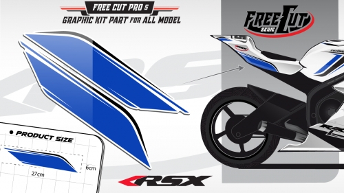 Rear seat F5 Graphic kit