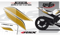 Rear seat F5 Graphic kit