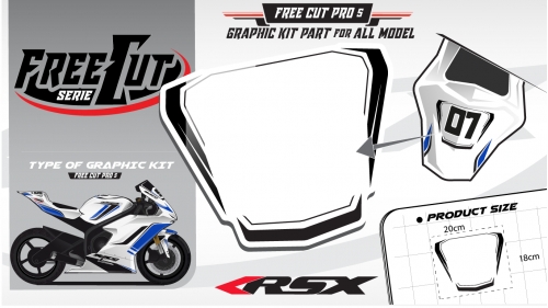 Rear seat F5 Graphic kit