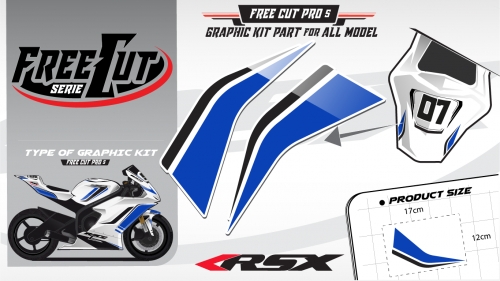 Rear seat F5 Graphic kit