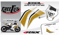 Rear seat F5 Graphic kit