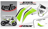 Rear seat F5 Graphic kit