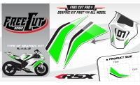 Rear seat F5 Graphic kit