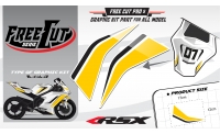 Rear seat F5 Graphic kit