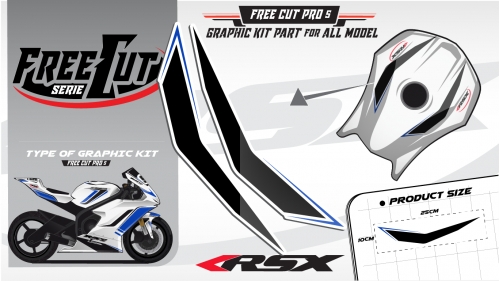 Fuel tank F5 Graphic kit