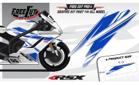 Flancs Kit déco F5 blanc