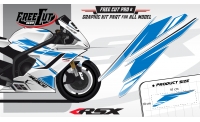 Flancs Kit déco F5 blanc