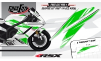 Flancs Kit déco F5 blanc