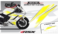 Flancs Kit déco F5 blanc