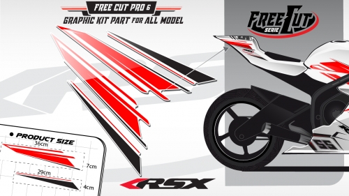 Rear seat F6 Graphic kit