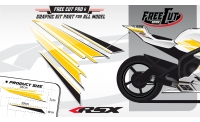 Coque arriere Kit déco F5 blanc