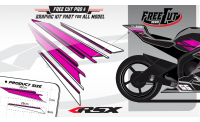 Rear seat F5 back Graphic kit