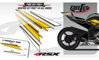 Rear seat F5 back Graphic kit