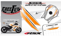 Fuel tank F5 Graphic kit