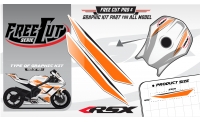 Fuel tank F5 Graphic kit