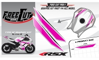 Fuel tank F5 Graphic kit