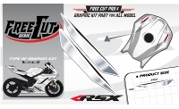 Fuel tank F5 Graphic kit