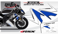 Flank F6 black Graphic kit