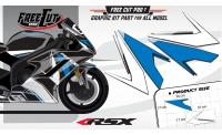 Flank F6 black Graphic kit