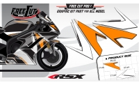 Flank F6 black Graphic kit