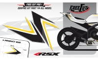 Rear seat F6 Graphic kit