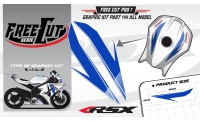 Fuel tank F6 Graphic kit