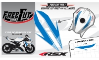 Fuel tank F6 Graphic kit