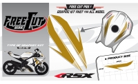 Fuel tank F6 Graphic kit