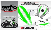 Fuel tank F6 Graphic kit