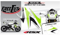 Head fork F6 Graphic kit