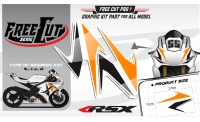 Head fork F6 Graphic kit