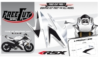 Head fork F6 Graphic kit