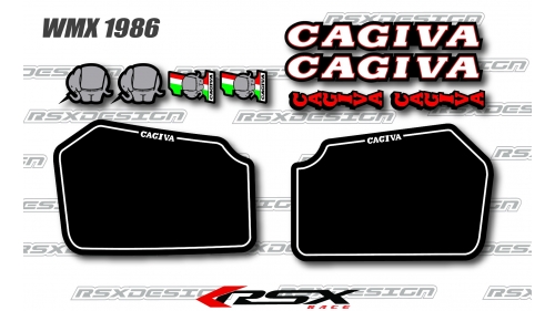 KIT CAGIVA WMX 1986