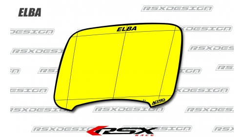 HEADLIGHT PLATE ELBA