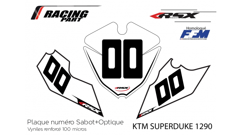 KTM SD1290 plate number